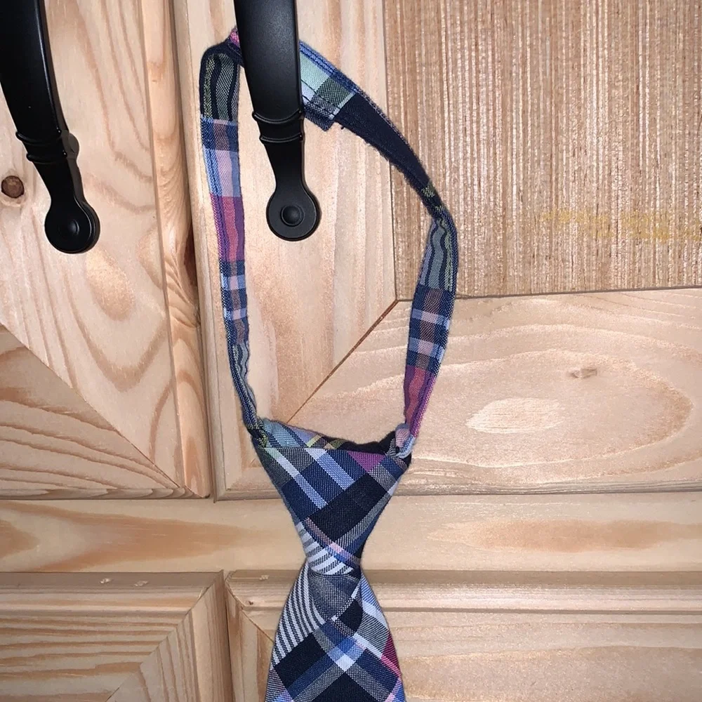 Gymboree madras plaid neck tie size 0-24 Months
